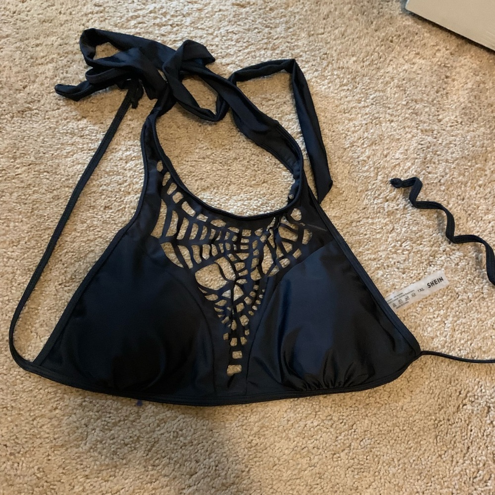 Halter high neck swim top. New without tags
